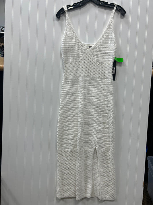 Dress Casual Maxi By Madden Nyc In White, Size:M NWT