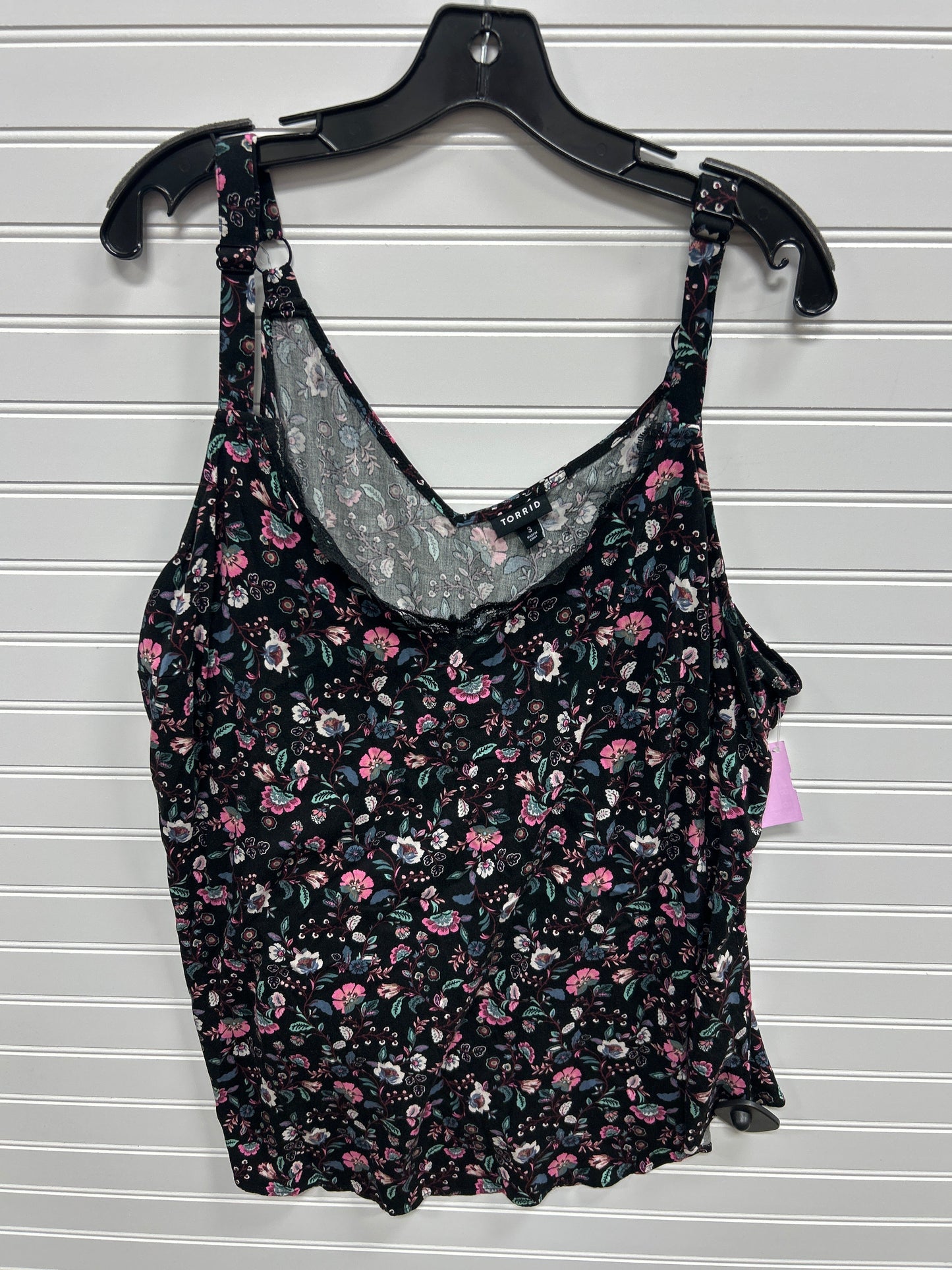 Top Sleeveless By Torrid In Black, Size:3X
