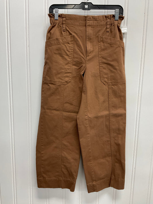 Pants Wide Leg By Loft In Brown, Size:4