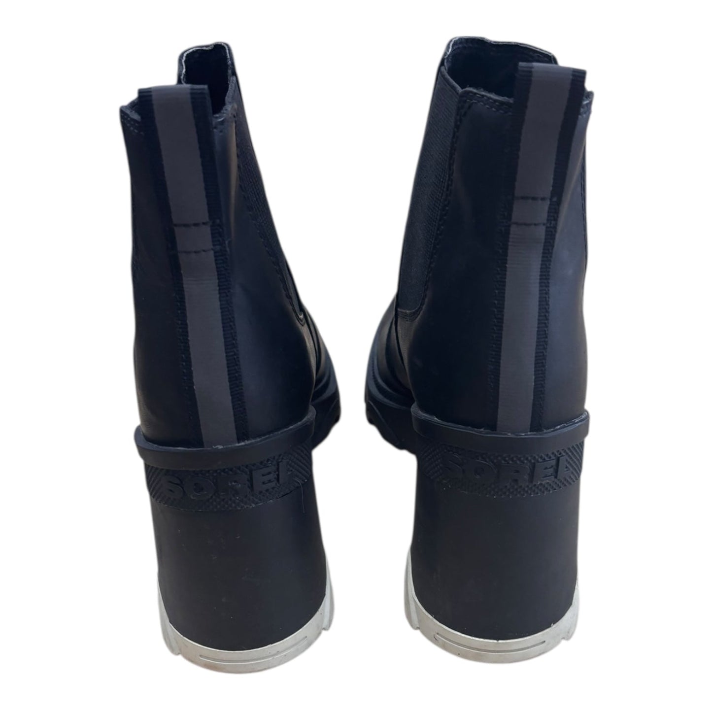 Boots Ankle Heels By Sorel In Black, Size:8