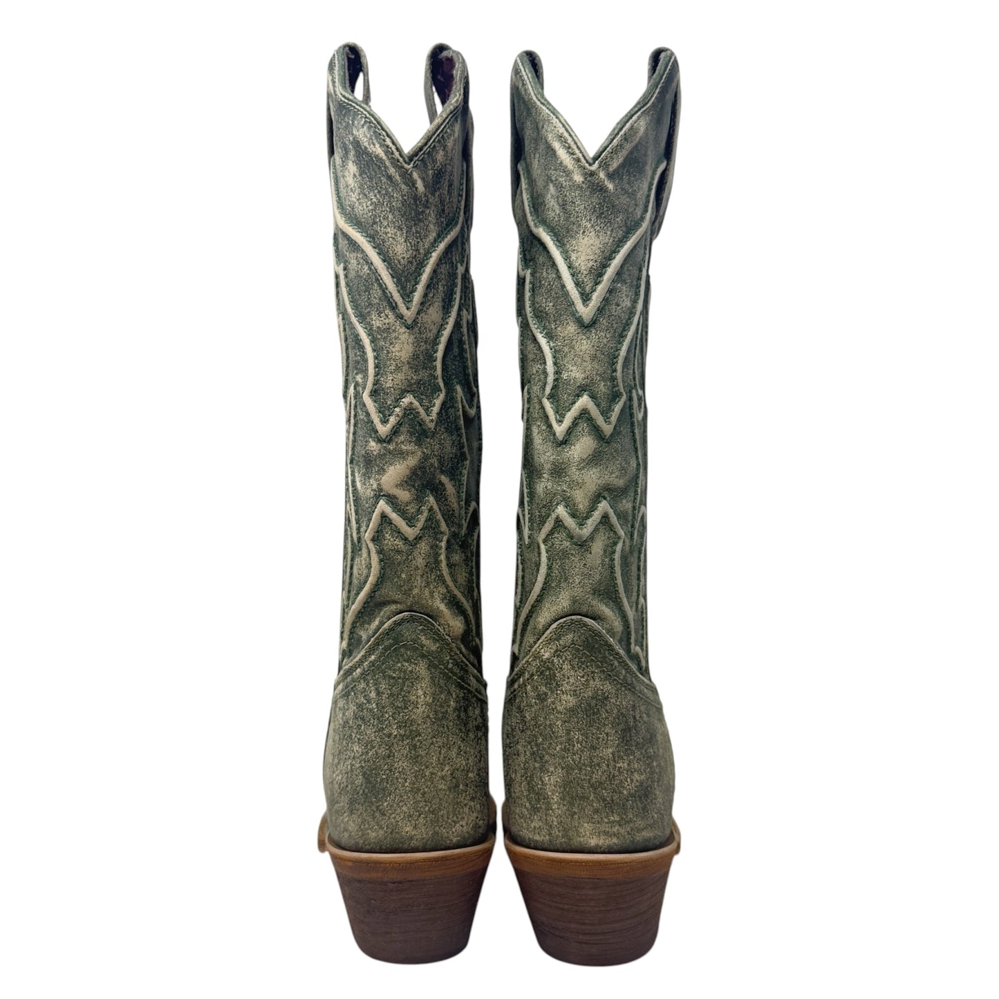Reva Western Boots By Laredo In Green, Size: 8