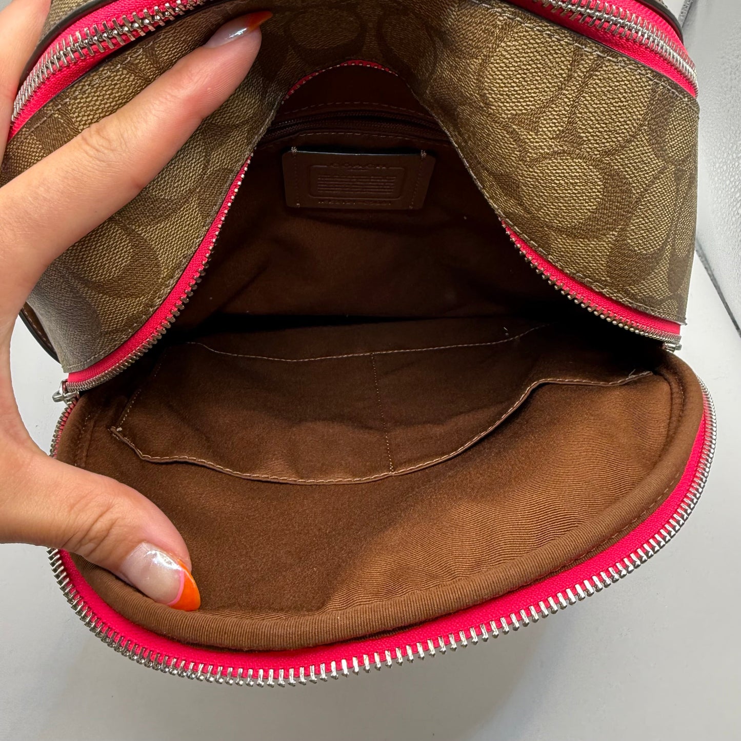 Backpack Designer By Coach, Size: Medium