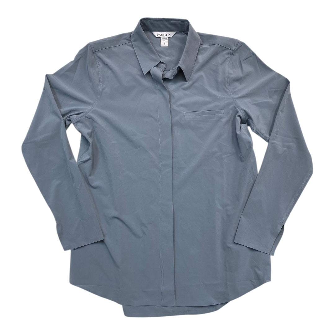 Top Ls By Athleta In Blue, Size:S