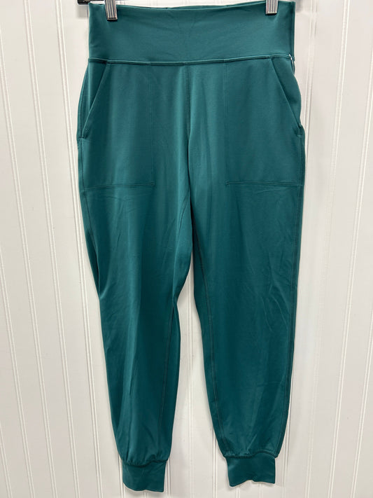 Athletic Pants By Lululemon In Green, Size:6