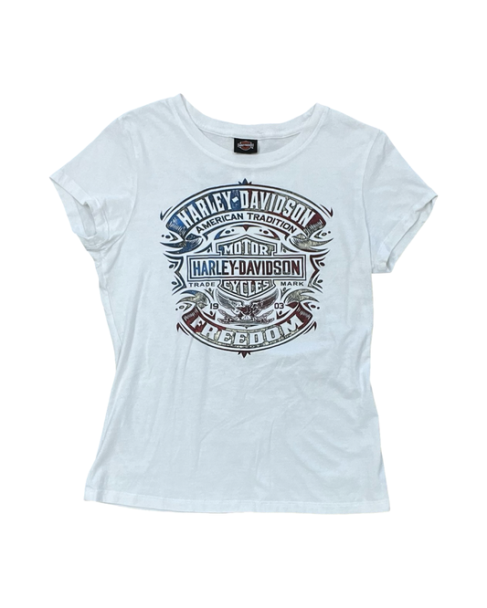 Top Ss By Harley Davidson In White, Size:M