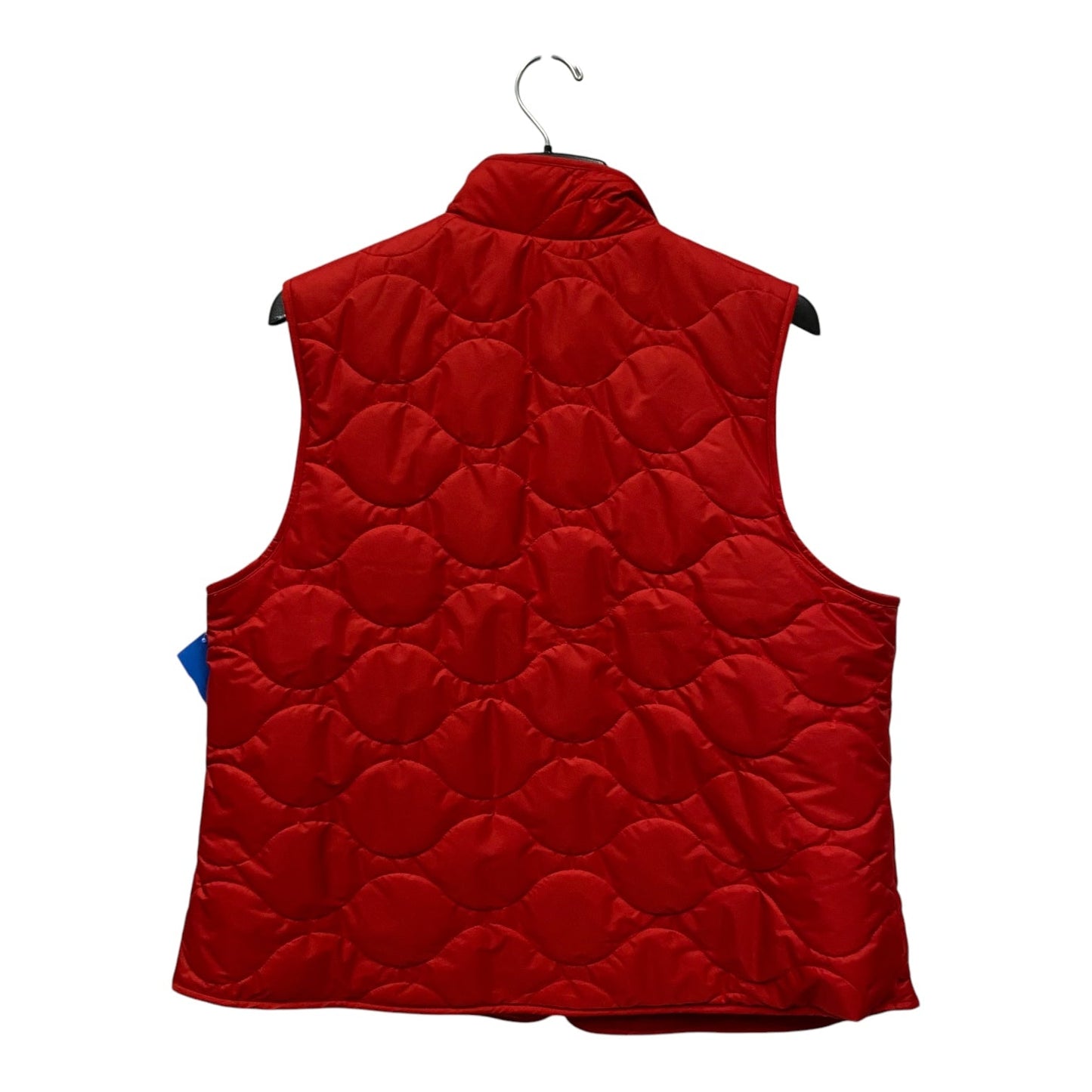 Vest Puffer & Quilted By Croft And Barrow In Red, Size:1X