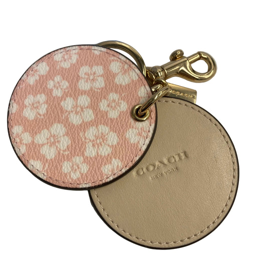 Key Chain Designer By Coach In Pink