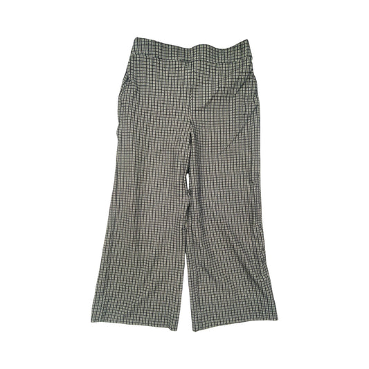 Pants Wide Leg By Spanx In Black & White, Size:Xl