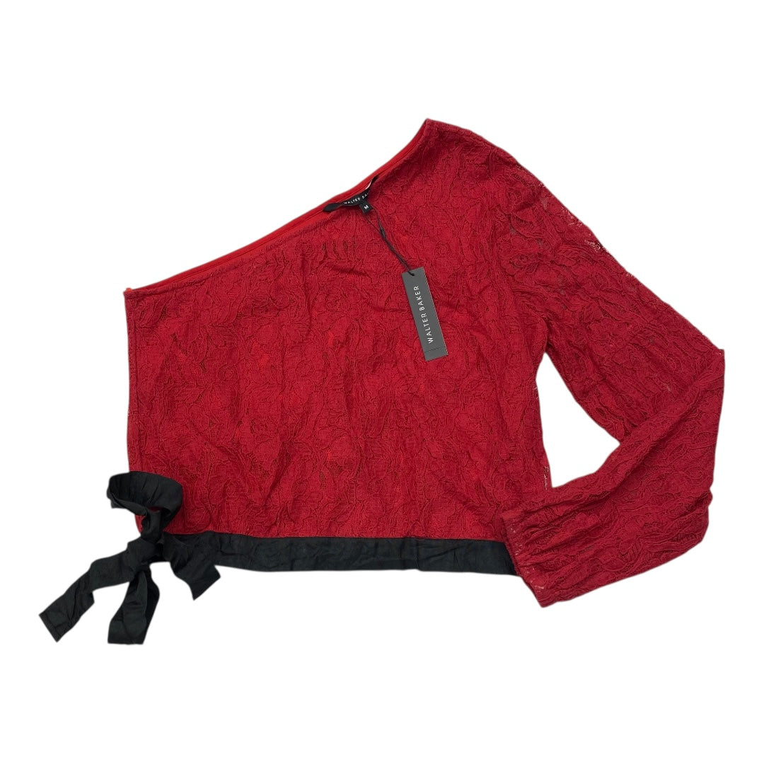 Top Ls By Walter Baker In Red, Size:M