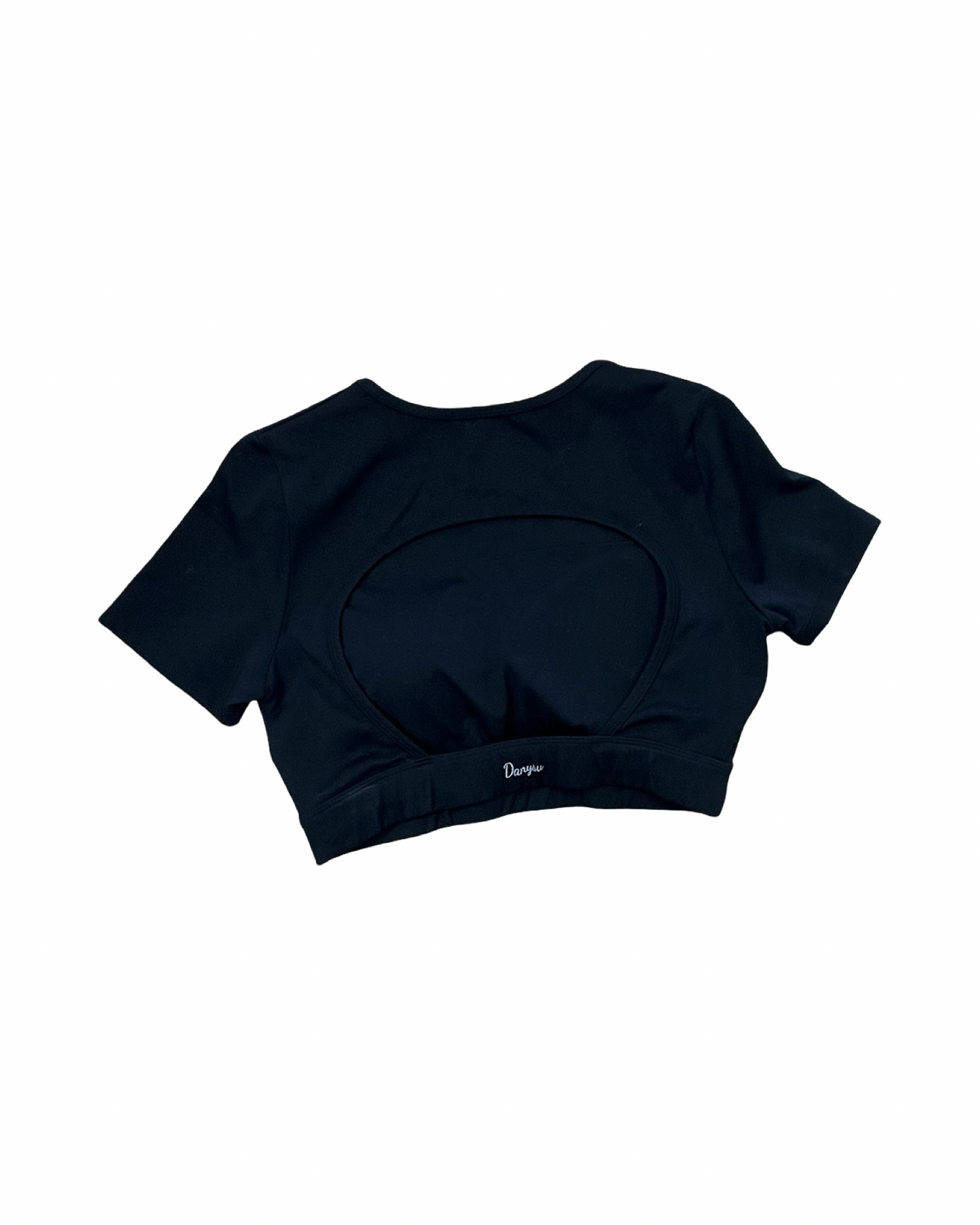 Athletic Top Ss By Clothes Mentor In Black, Size:L