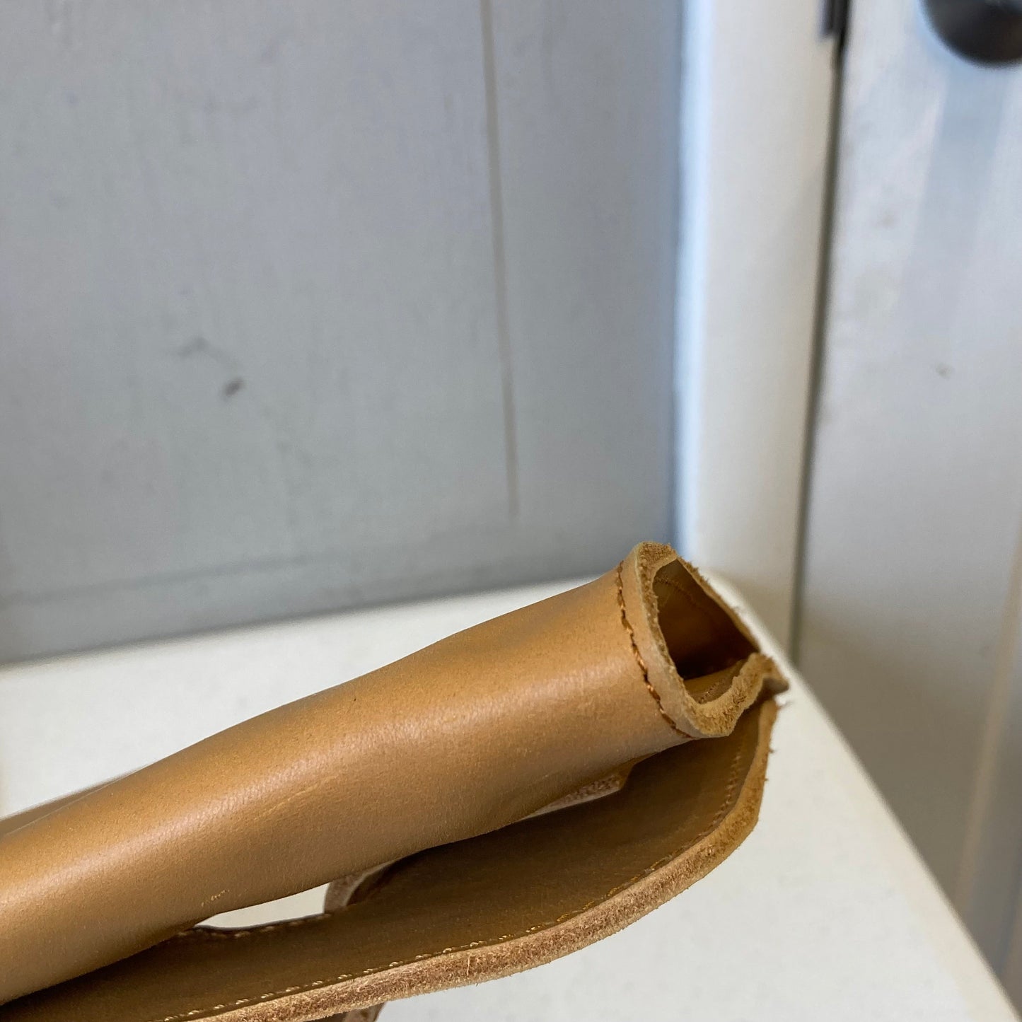 Clutch By Able In Tan, Size:Small