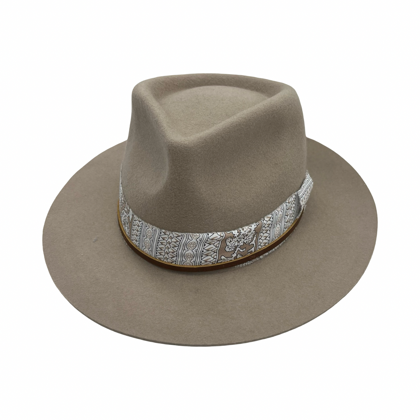 Hat Fedora By Clothes Mentor In Tan