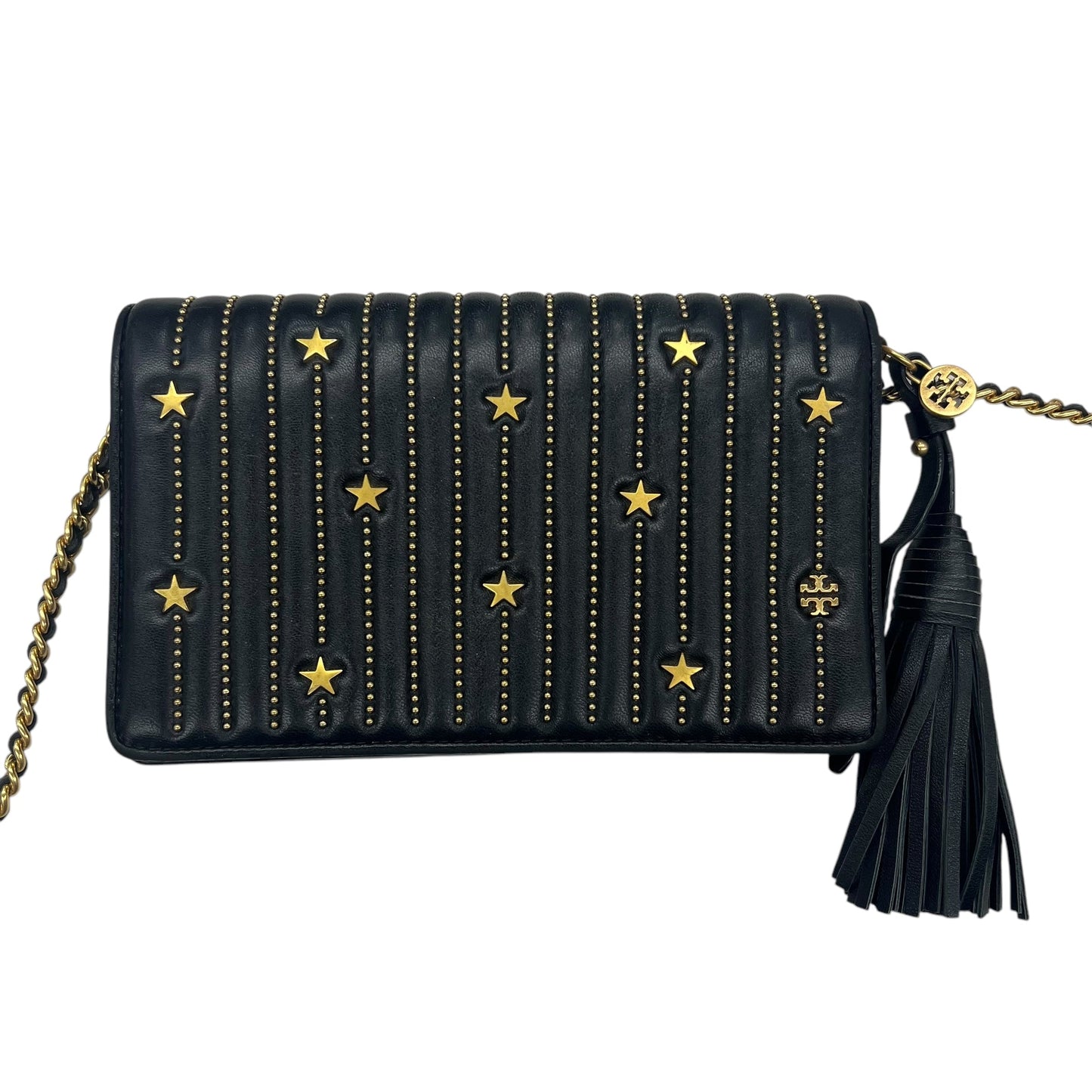 Crossbody Designer By Tory Burch In Black, Size:Small