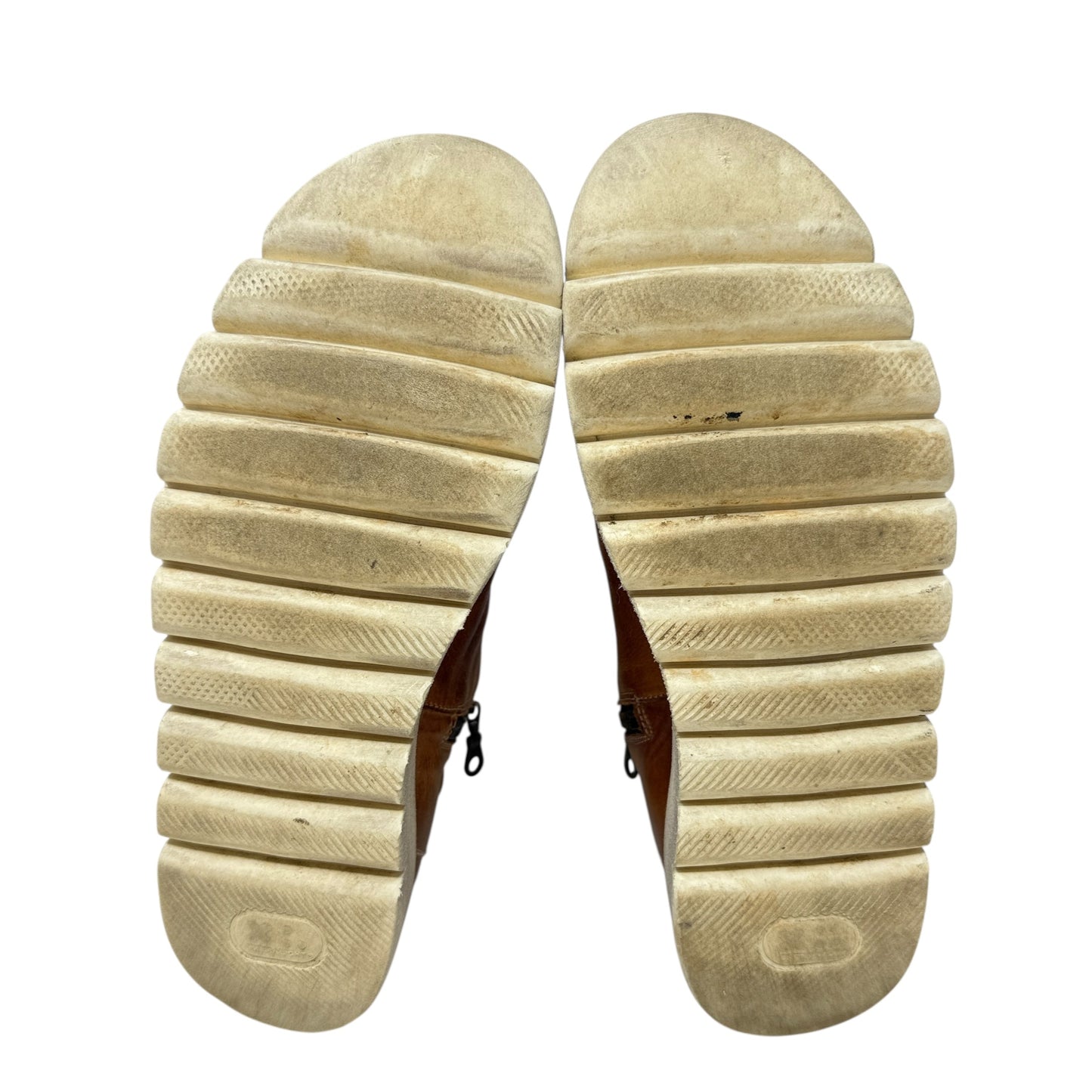 Cobbler Series Lydyi Wedge Bootie By Bed Stu In Tan Rustic, Size: 7