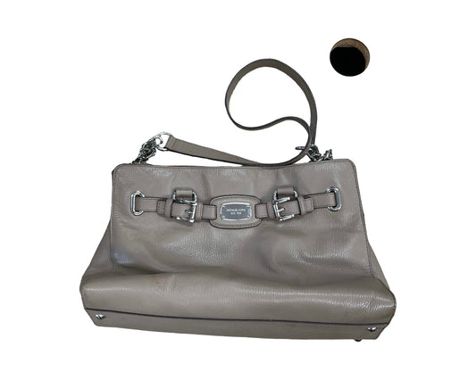 Handbag Designer By Michael Kors In Taupe, Size:Large