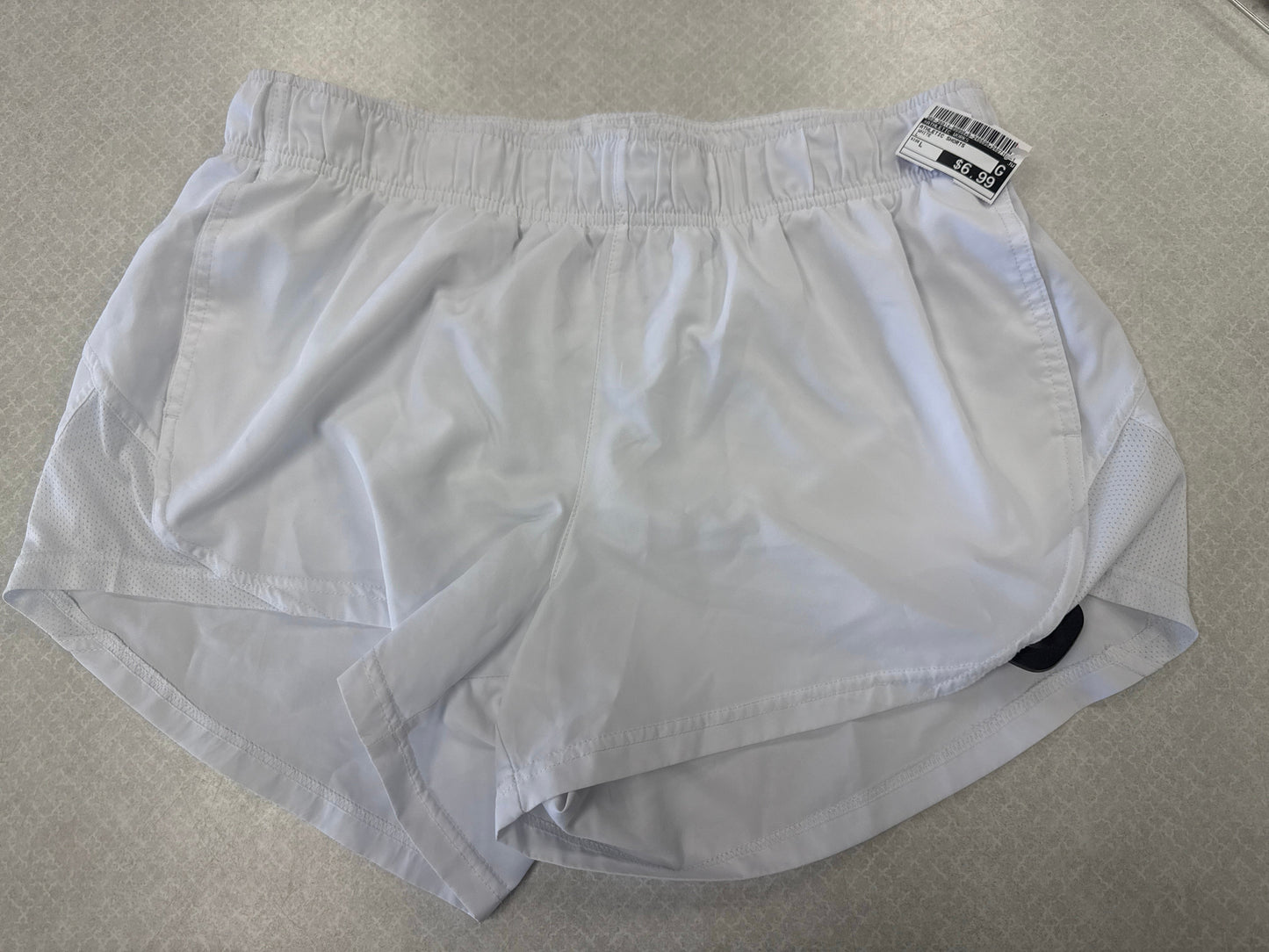 Athletic Shorts By Athletic Works In White, Size: L