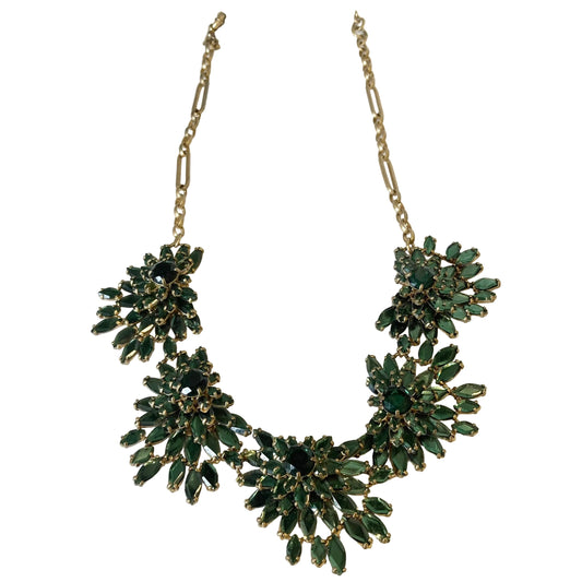 Necklace Statement By J. Crew In Gold & Green