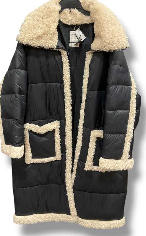 Coat Puffer & Quilted By Abercrombie And Fitch In Black, Size: Xl