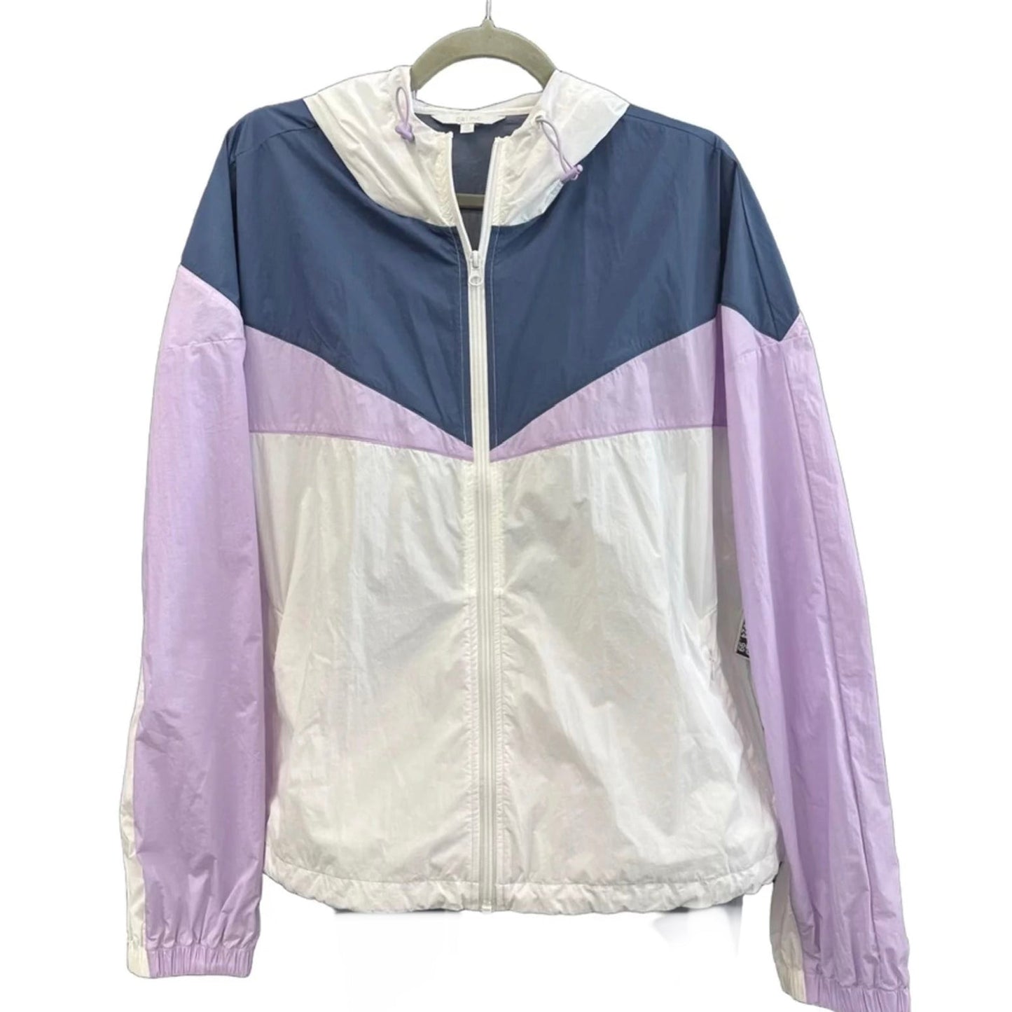 Windbreaker By Calme by Johnny Was In Blue & Purple, Size: Xl