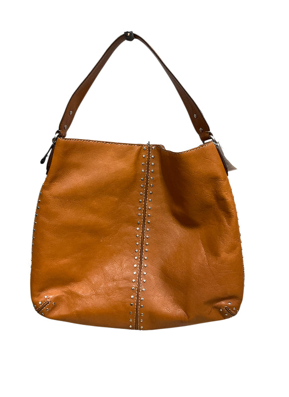 Handbag Leather By Michael By Michael Kors, Size: Large