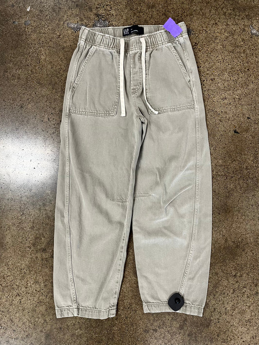 Pants Wide Leg By Gap In Taupe, Size:Xs