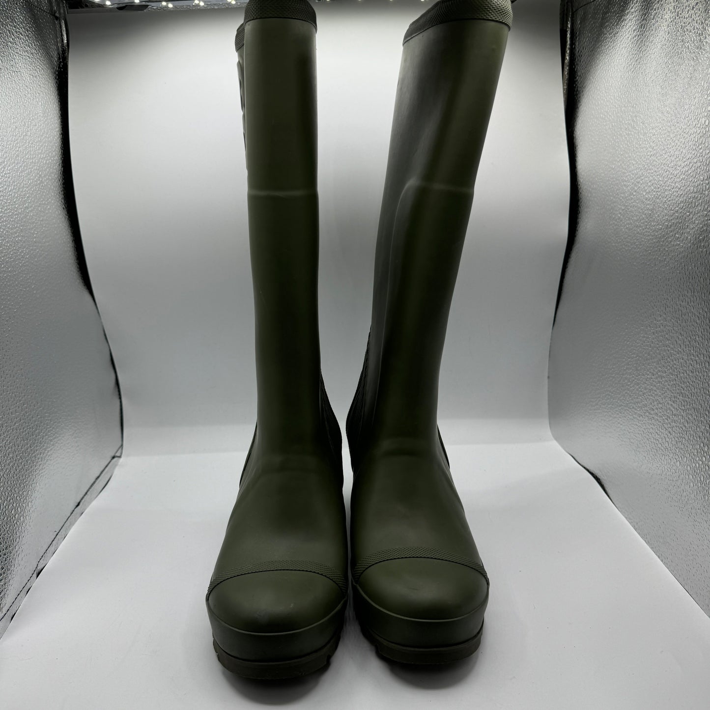 Boots Rain By Sorel In Green, Size: 8.5