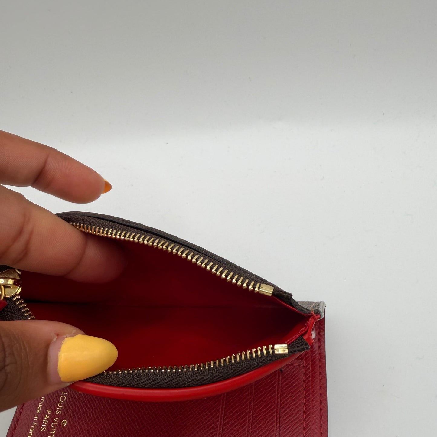Wallet Luxury Designer By Louis Vuitton, Size: Small