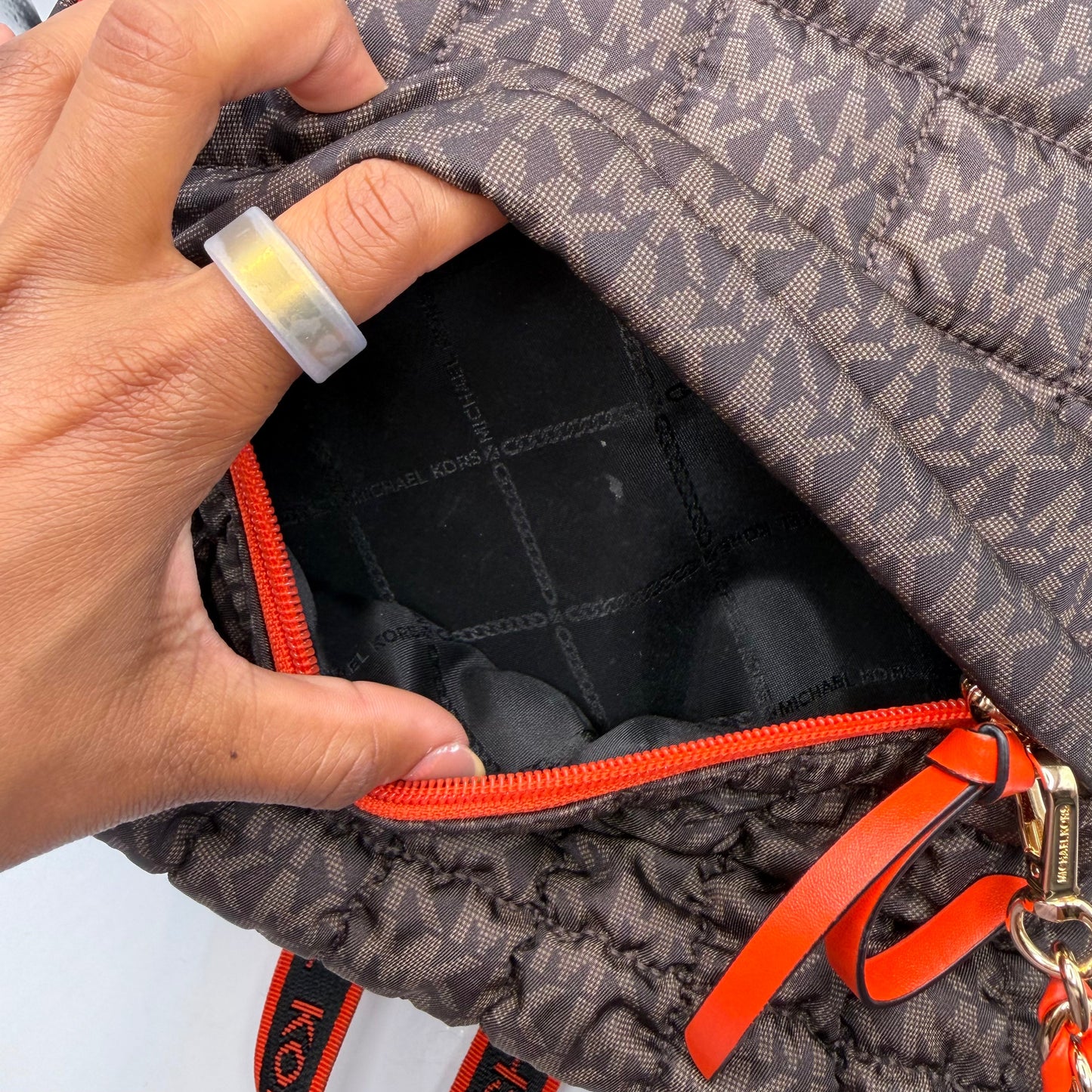 Backpack Designer By Michael By Michael Kors, Size: Medium