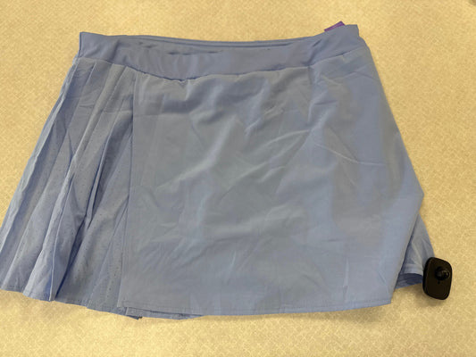 Athletic Skirt By Avia In Blue, Size: L