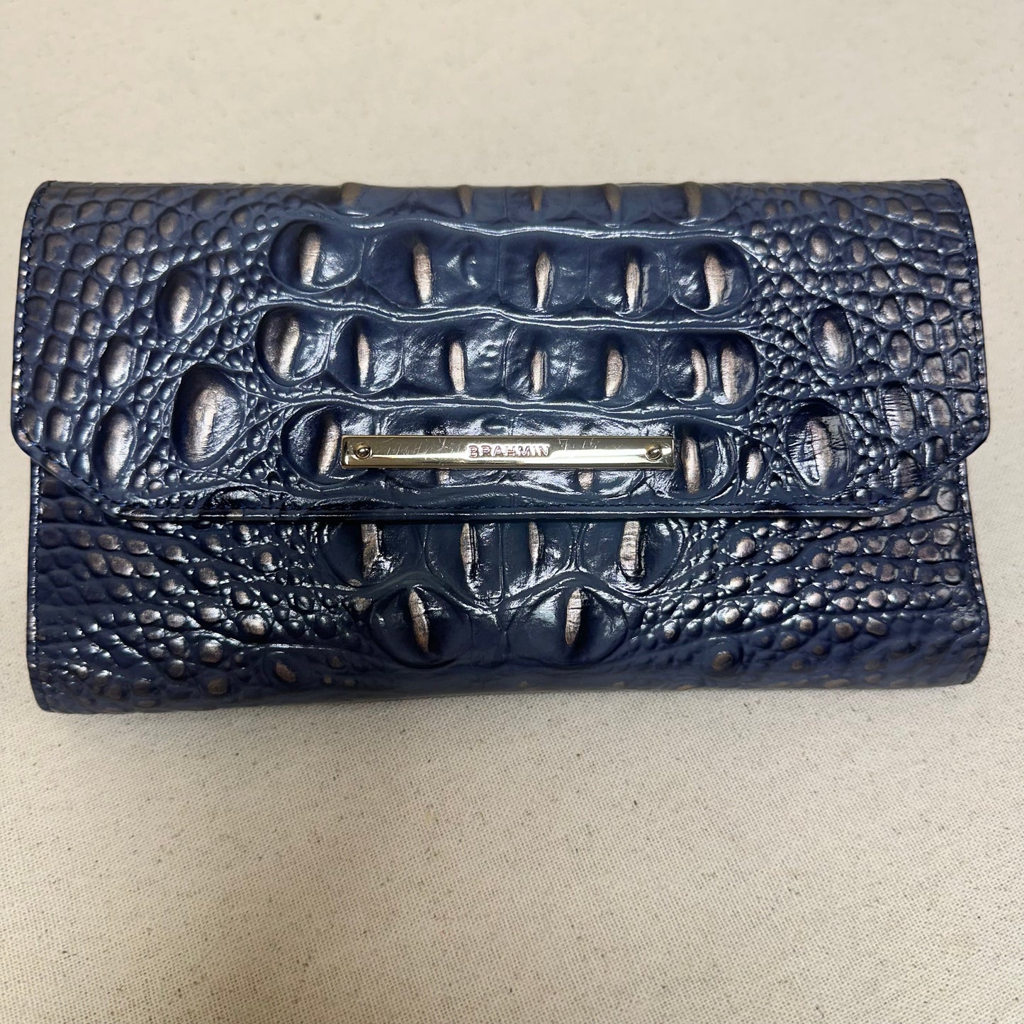 Wallet Designer By Brahmin In Purple, Size:Large