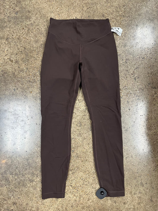 Athletic Leggings By Lululemon In Brown, Size:6