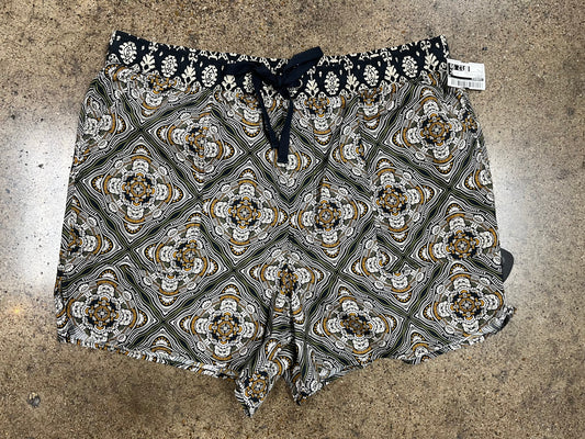 Shorts By Sundance In Black & Tan, Size:L