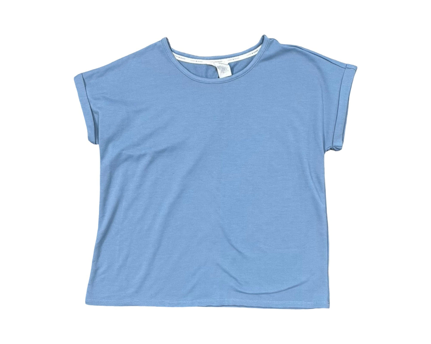 Top Ss By Lucky Brand In Blue, Size:L