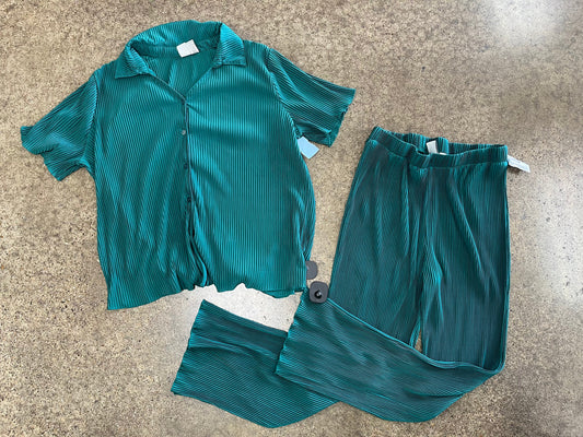 Pants Set 2Pc By Joie In Green, Size:L