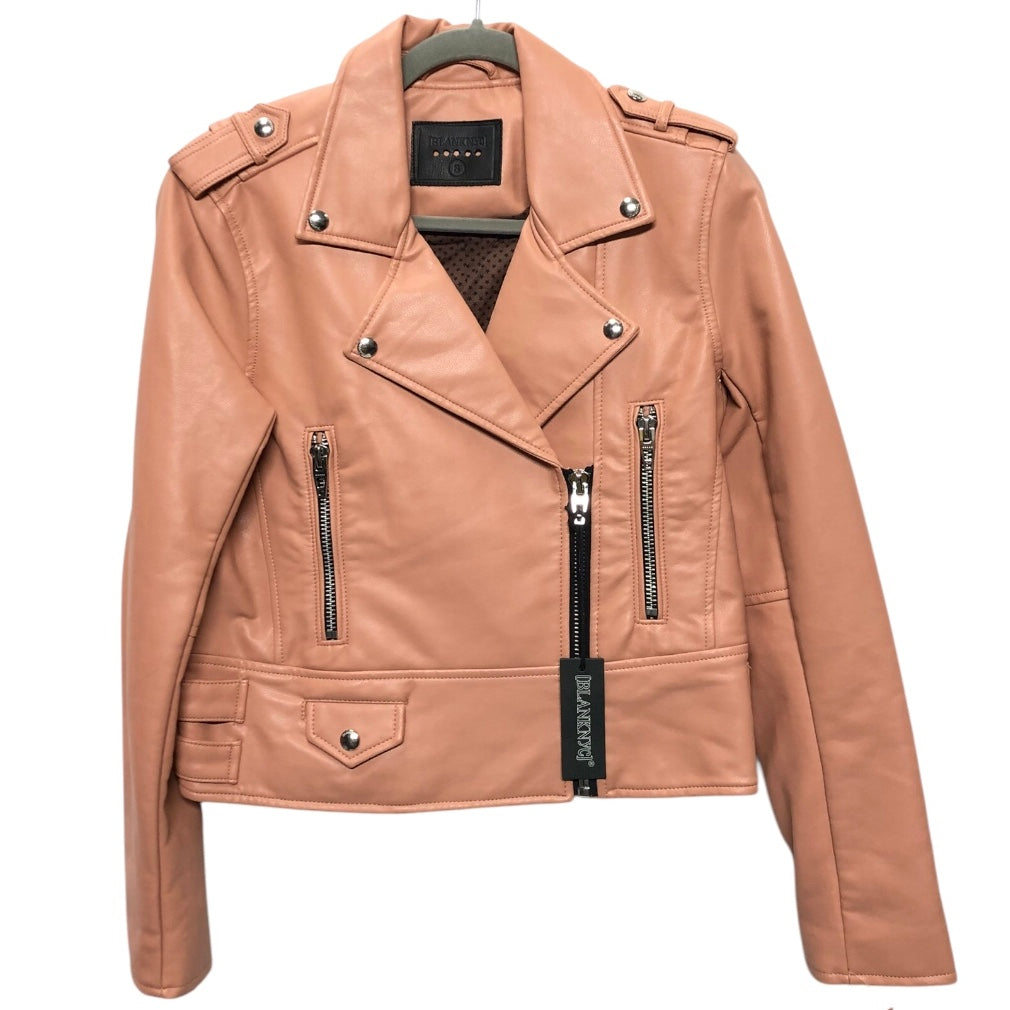 Jacket Moto By Blanknyc In Beige, Size:S