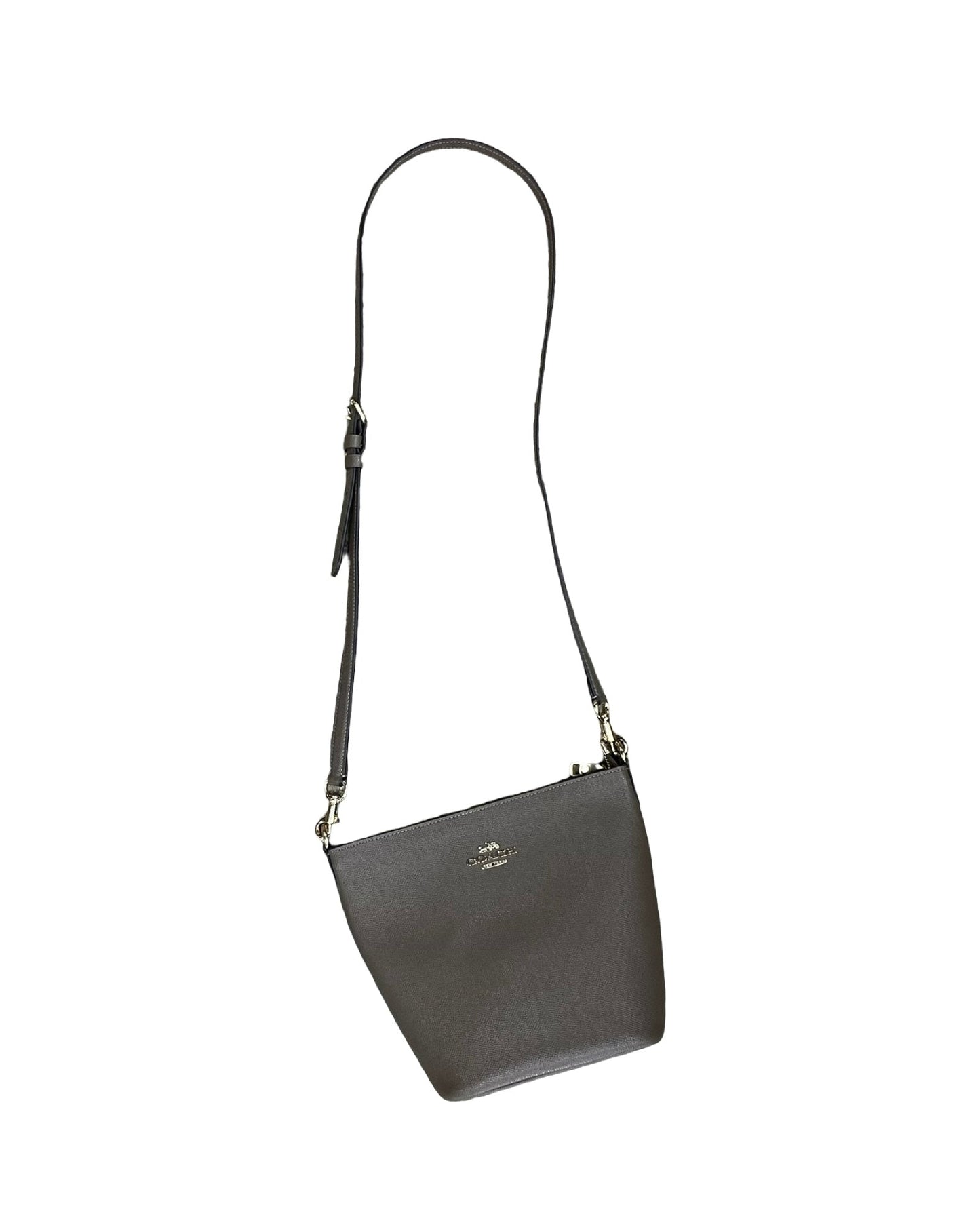 Crossbody Designer By Coach In Tan, Size:Small