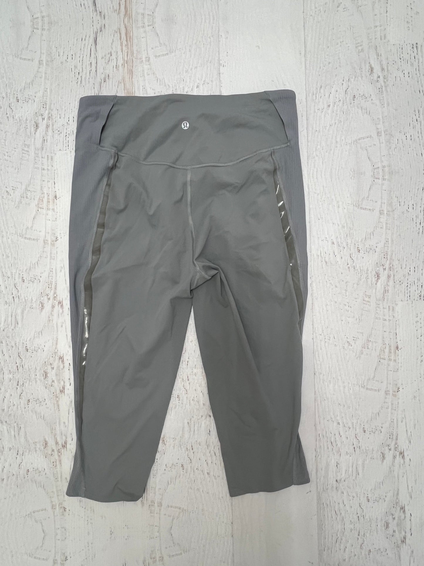 ATHLETIC LEGGINGS by LULULEMON In GREY, Size: 8