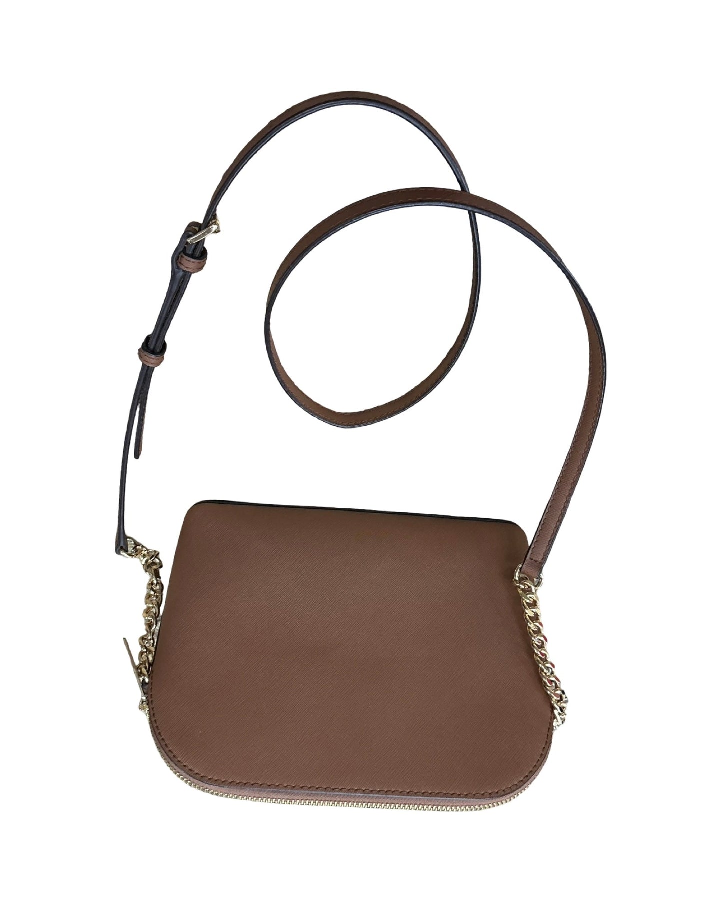 Crossbody Designer By Michael Kors In Brown, Size:Small