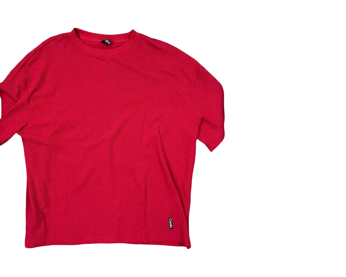 Top Ss By Comfrt In Red, Size:2X