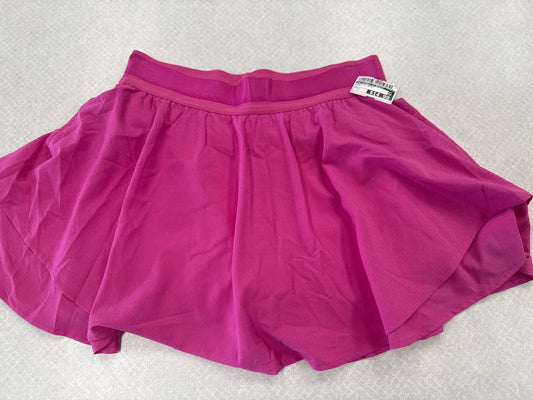 Athletic Skirt By 90 Degrees By Reflex In Pink, Size: L