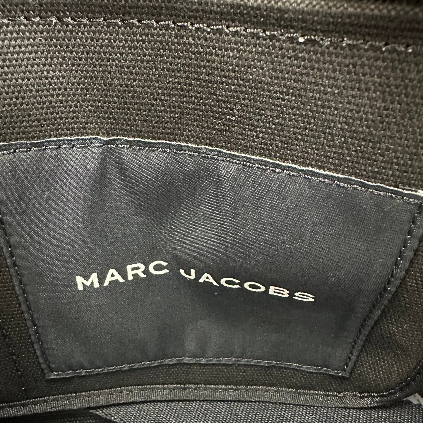 Tote Luxury Designer By Marc Jacobs In Black, Size:Medium