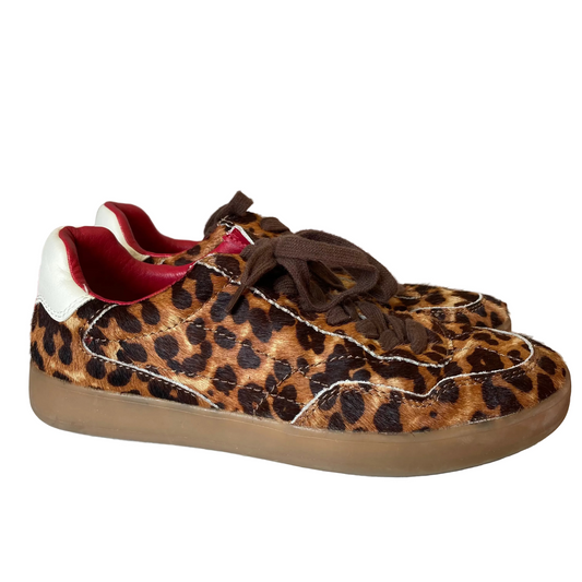 Shoes Sneakers By Steve Madden In Animal Print, Size:7.5