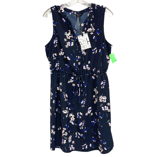 Dress Casual Midi By 41 Hawthorn In Navy, Size:L