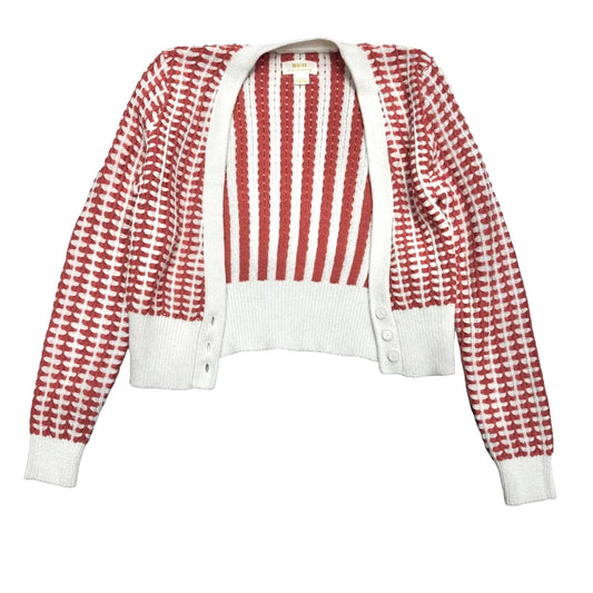 Sweater By Maeve In Red & White, Size: Xs
