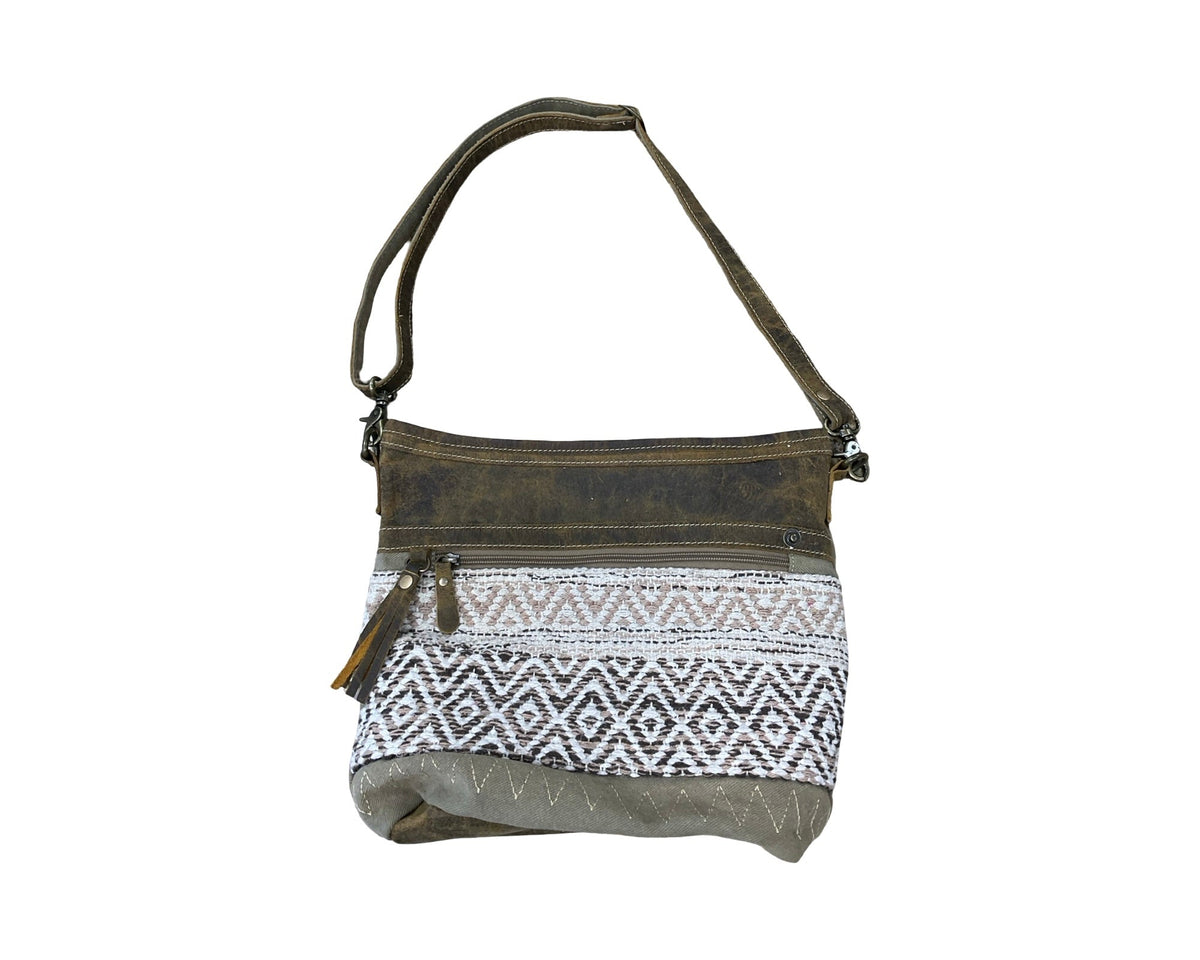 Crossbody By Myra In Brown, Size:Large