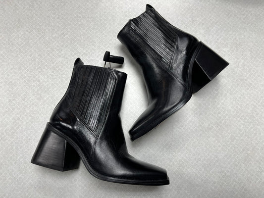 Boots Ankle Heels By Vince Camuto In Black, Size:6