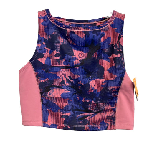 Athletic Tank Top By Nike Apparel In Blue & Pink, Size:S