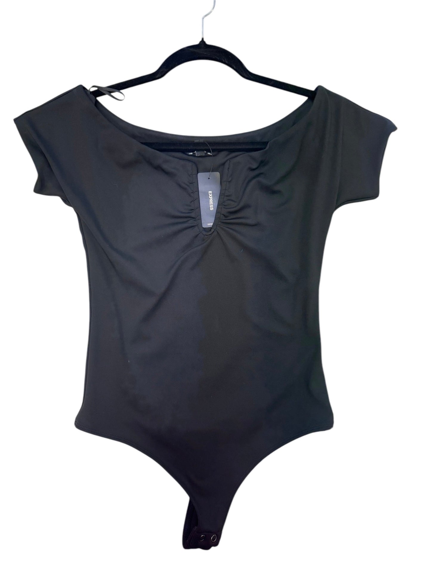 Bodysuit By Express In Black, Size: S