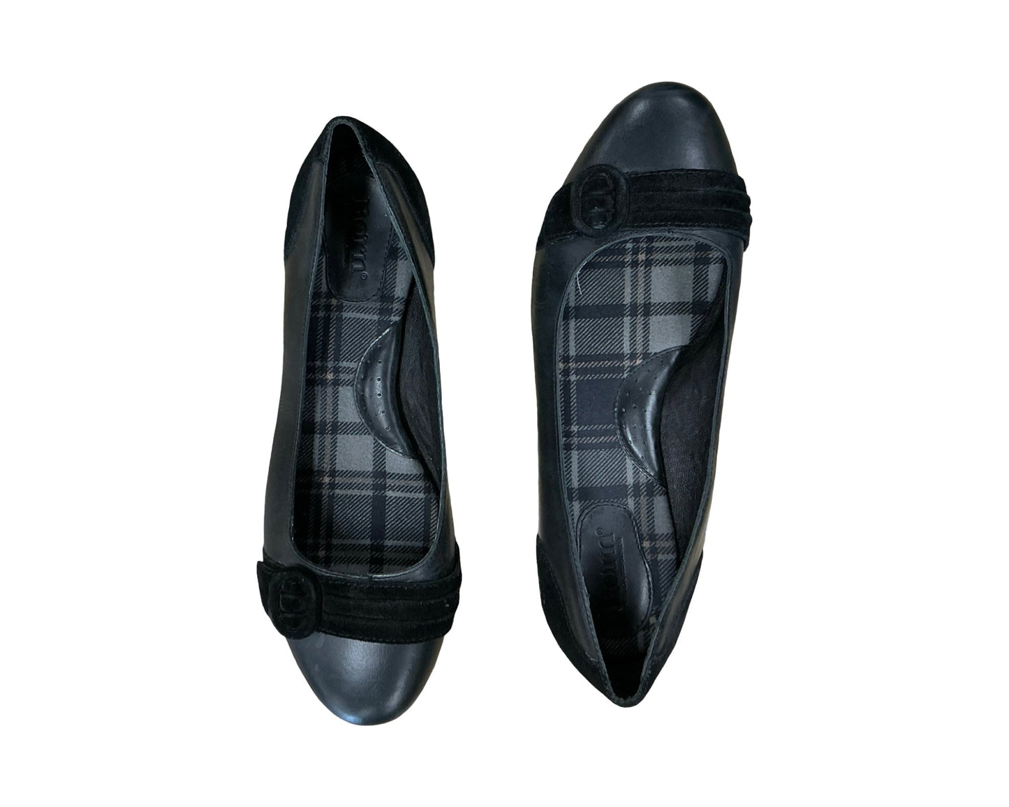 Shoes Flats By Born In Black, Size:9