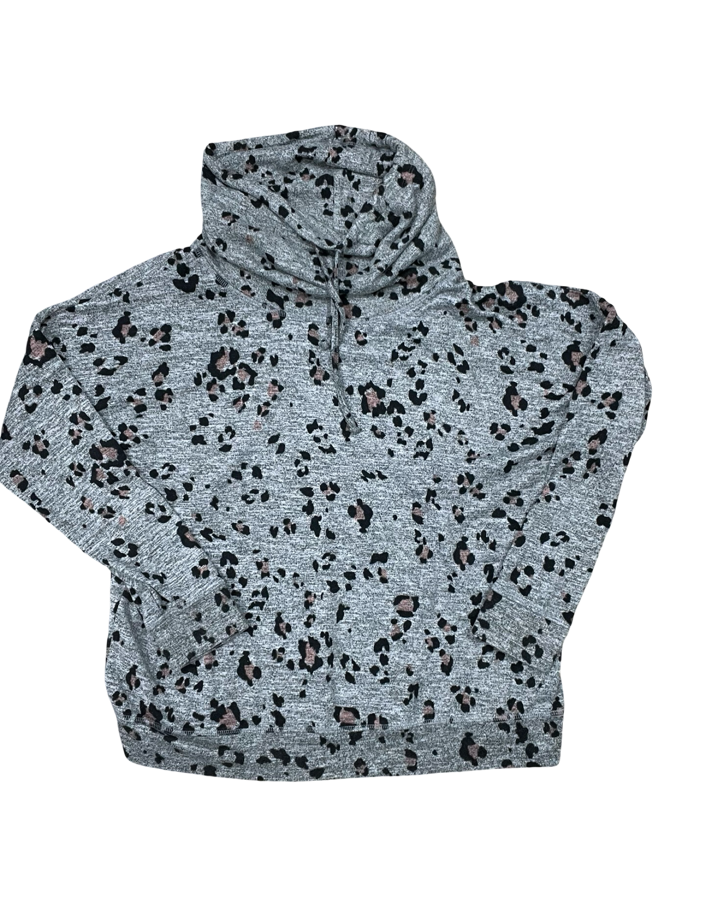 Top Ls By Maurices In Leopard Print, Size:Xl